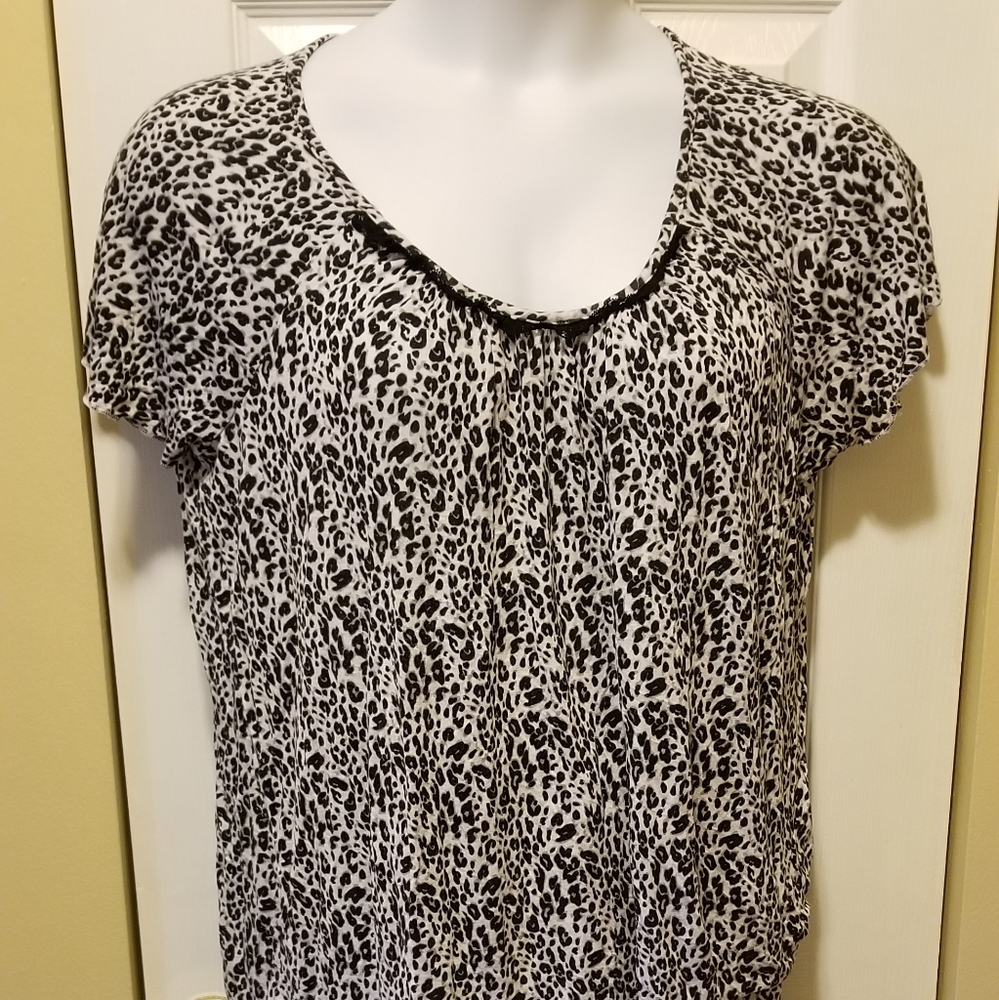 Leopard print pjs
